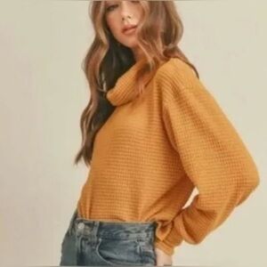 NWT Free People Juicy Long-Sleeve Tunic Top Canyon Moon Large